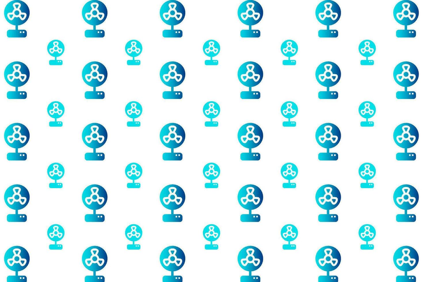 Abstract Home Fan Pattern Background vector