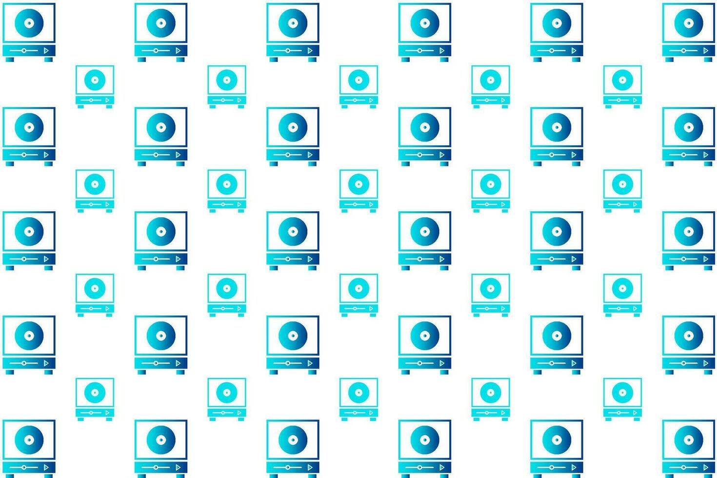 Abstract DVD Player Pattern Background vector