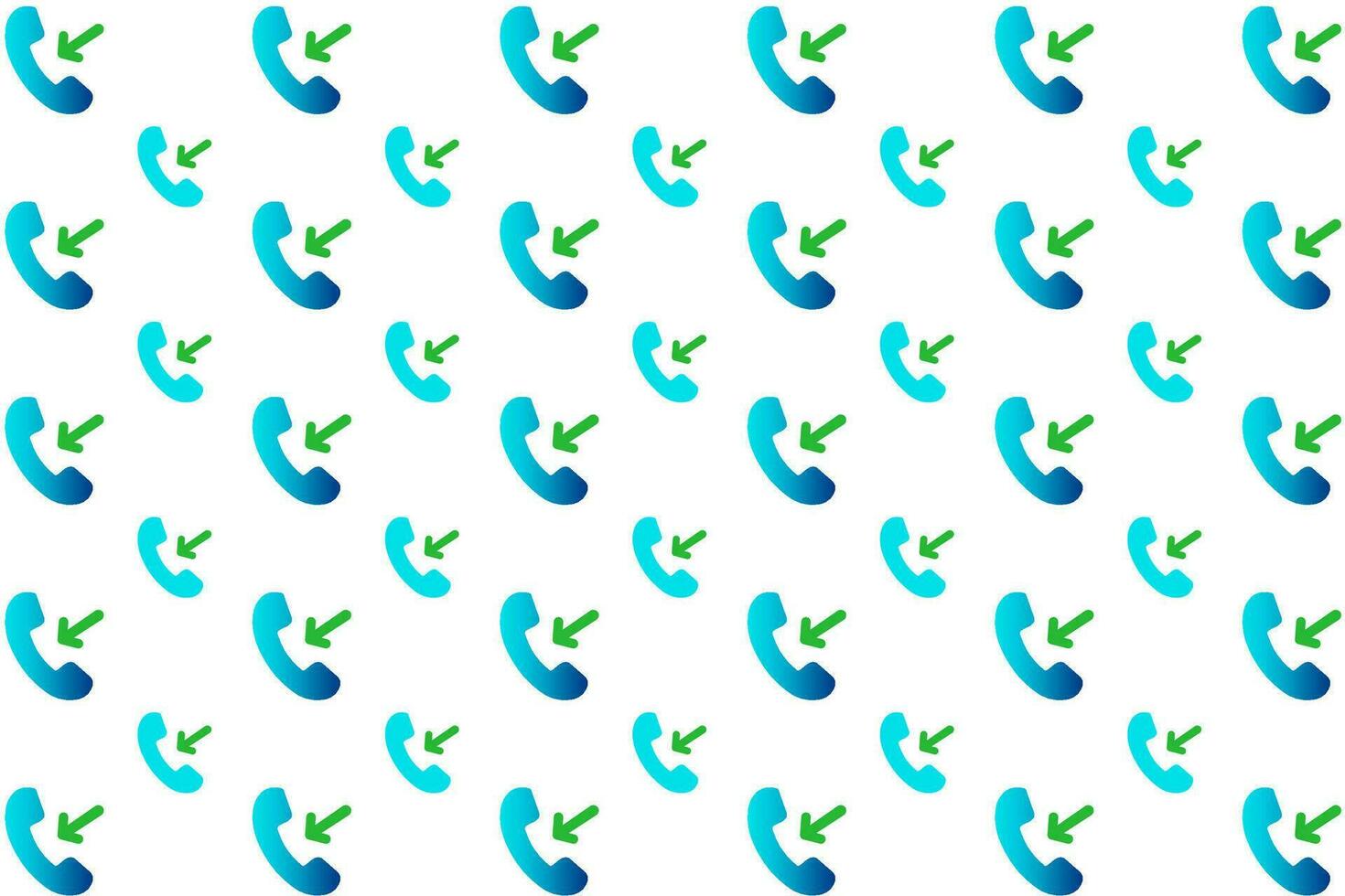 Abstract Incoming Call Pattern Background vector
