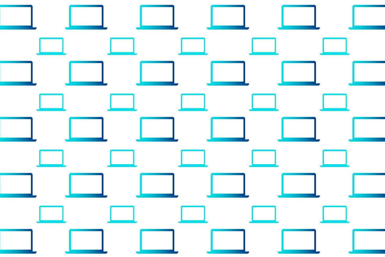 Abstract Laptop Pattern Background vector