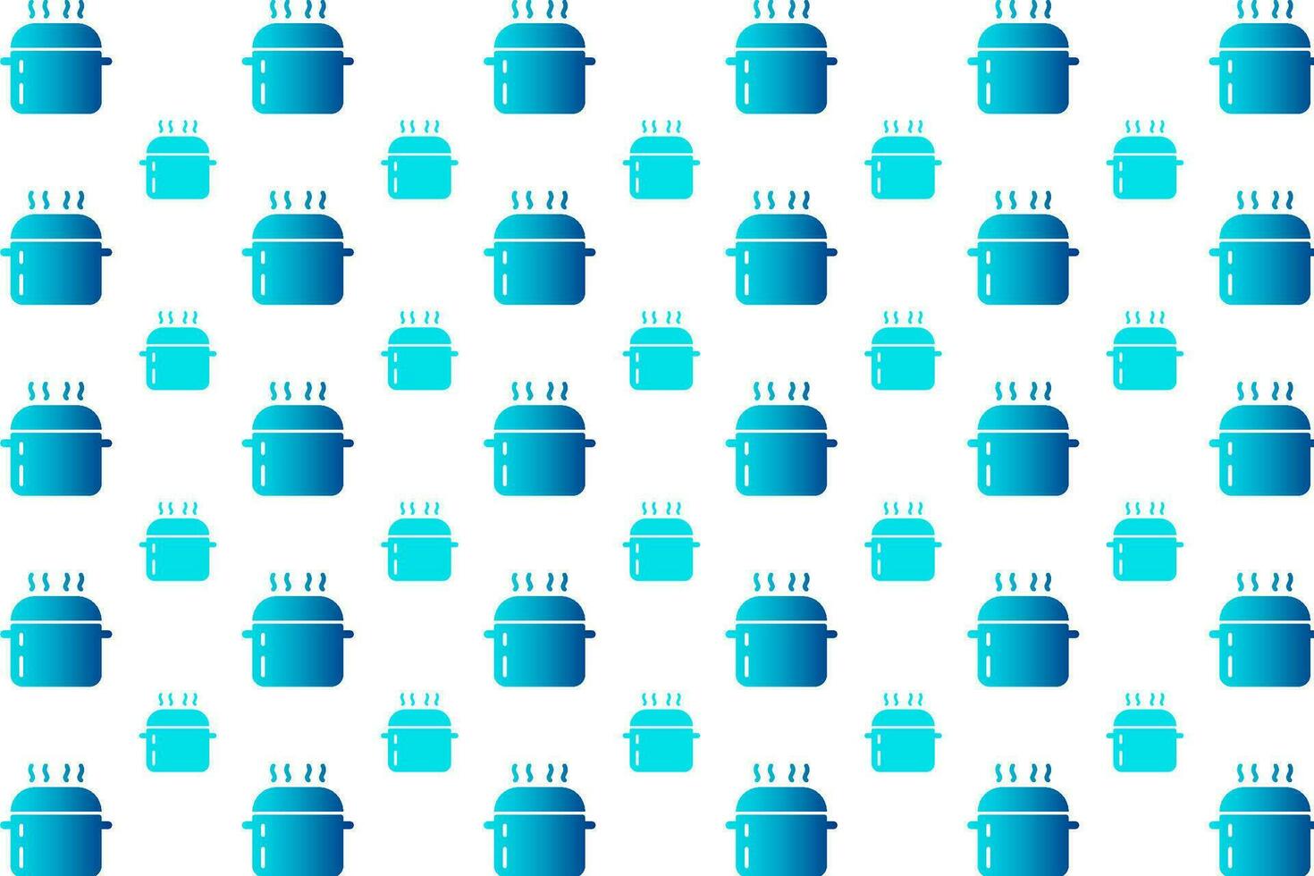 Abstract Kitchen Cooker Utensil Pattern Background vector