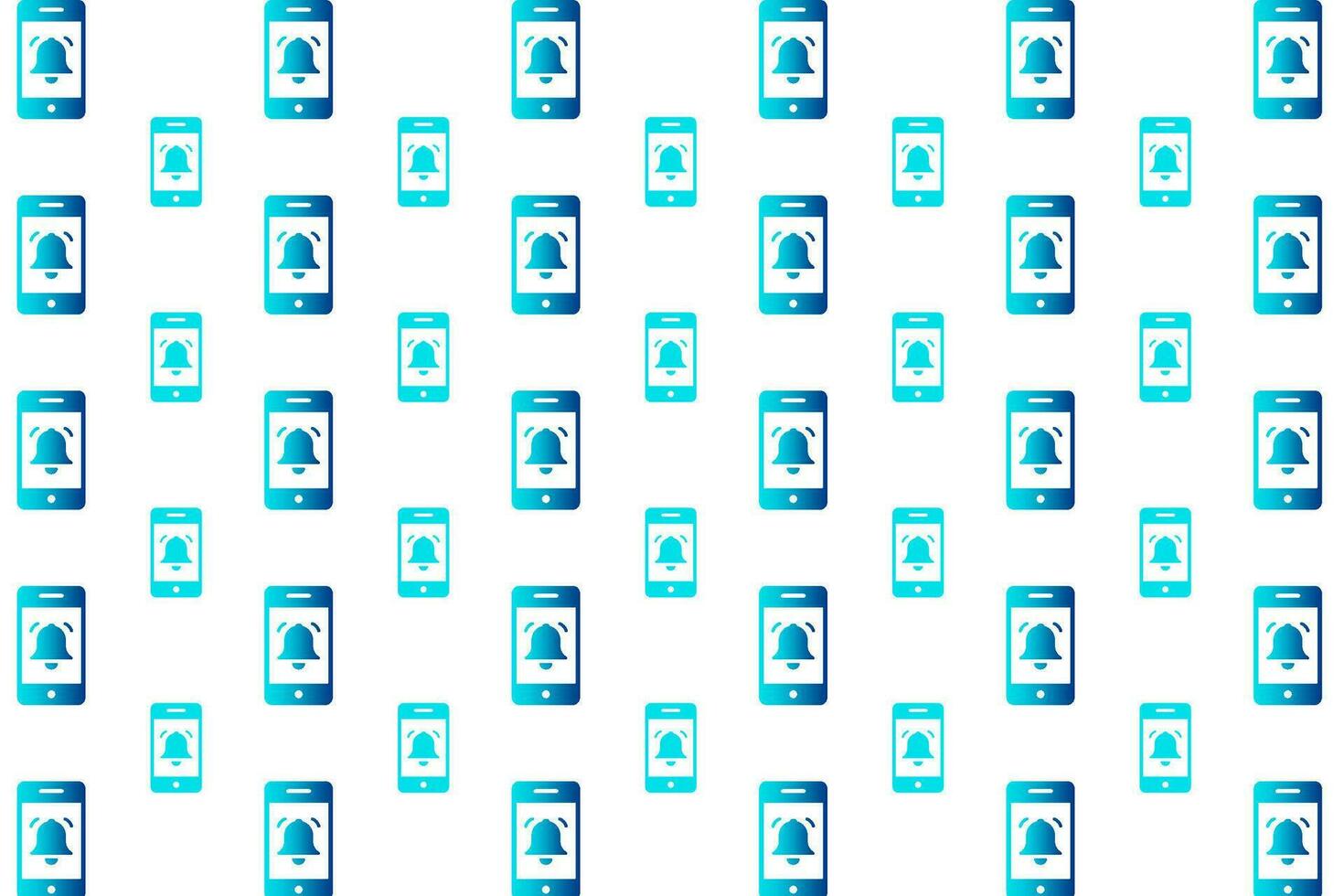 Abstract Mobile Notification Pattern Background vector