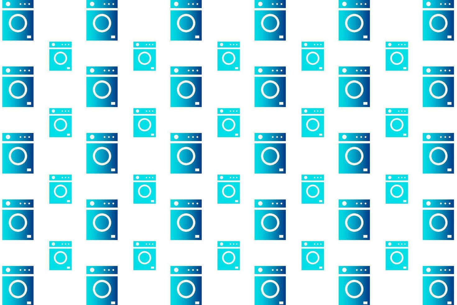 Abstract Modern Washing Machine Pattern Background vector