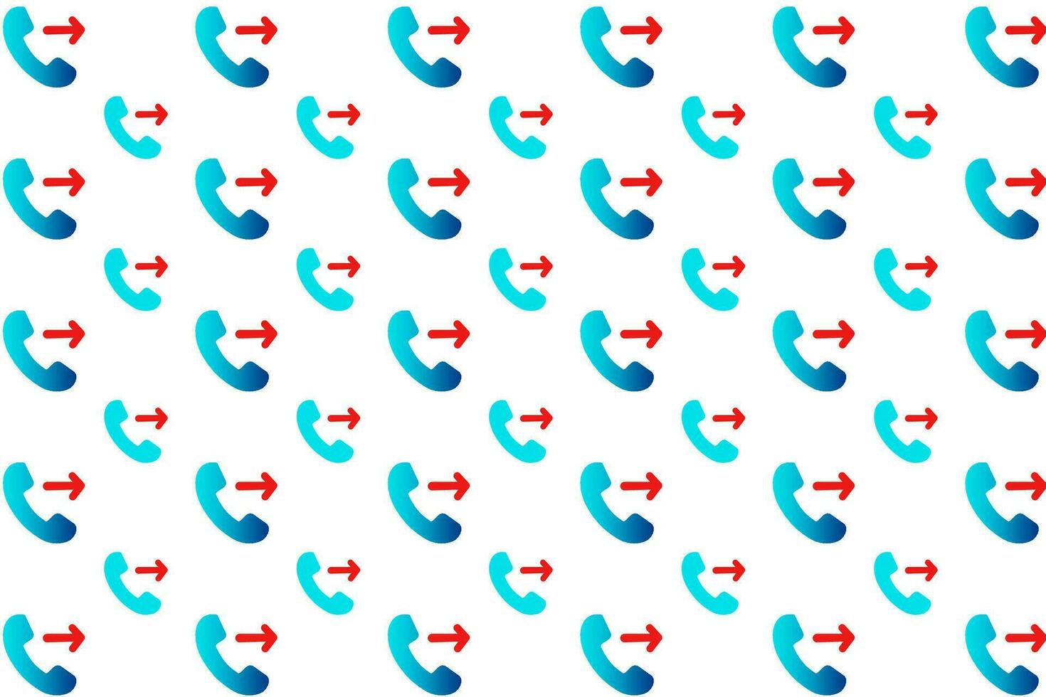 Abstract Outgoing Call Pattern Background vector