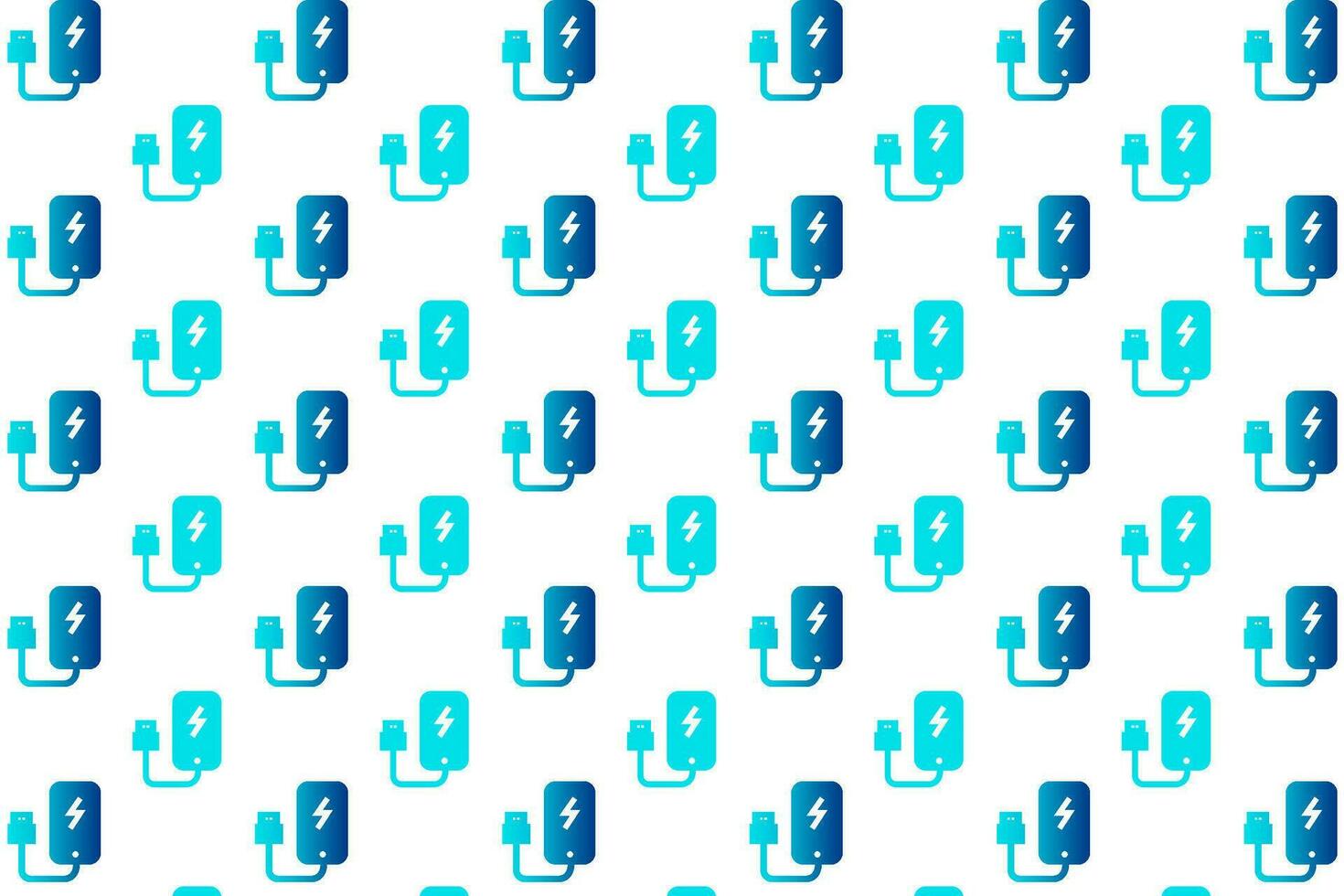 Abstract Power Bank Pattern Background vector