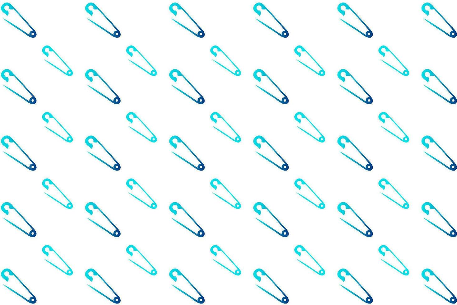 Abstract Safety Pin Pattern Background vector