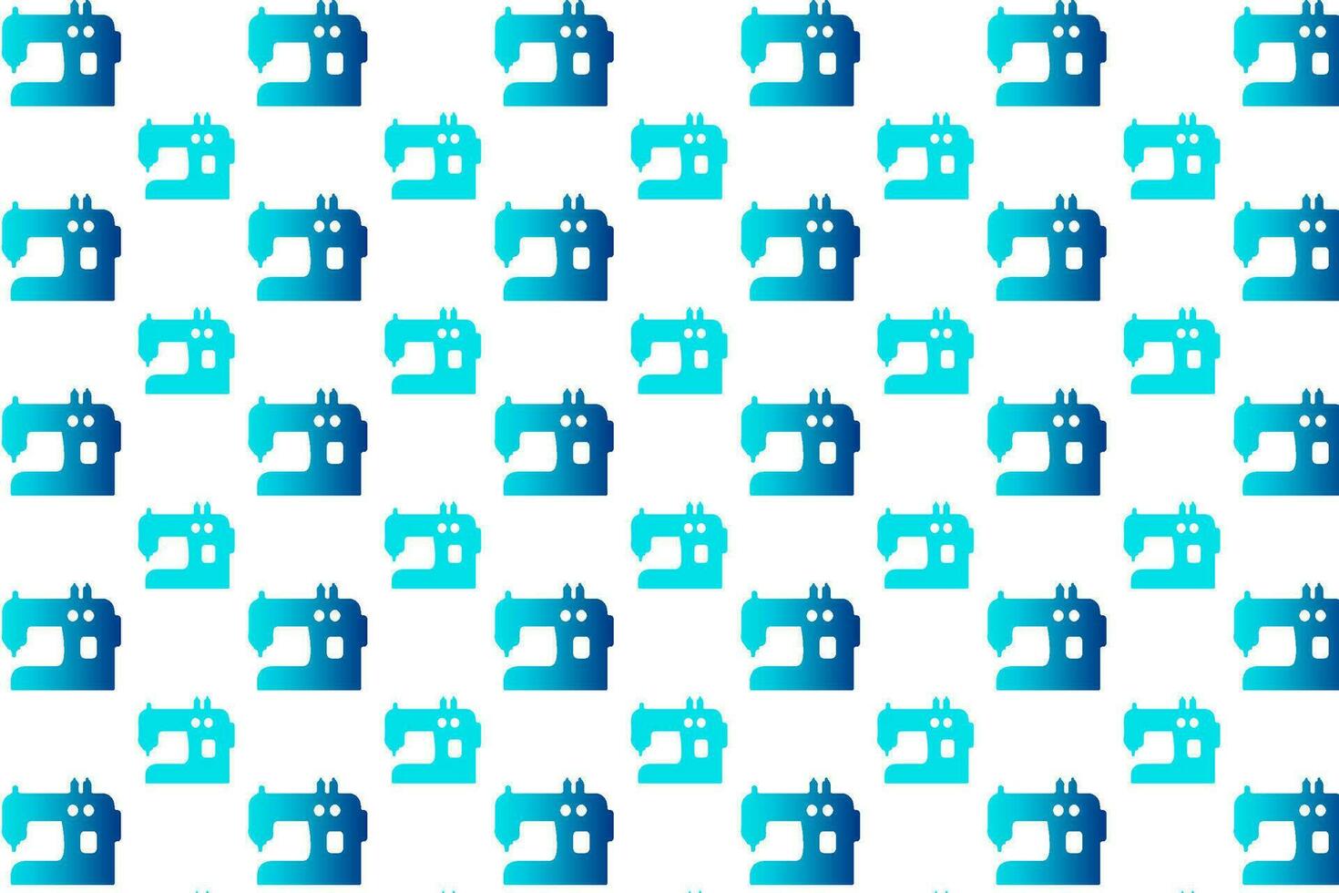 Abstract Sewing Machine Pattern Background vector