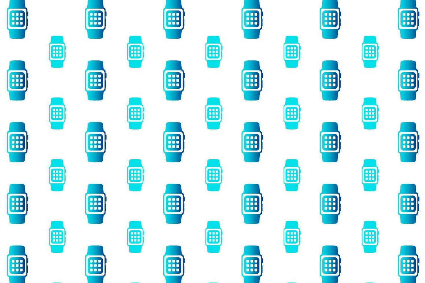 Abstract Smartwatch Pattern Background vector