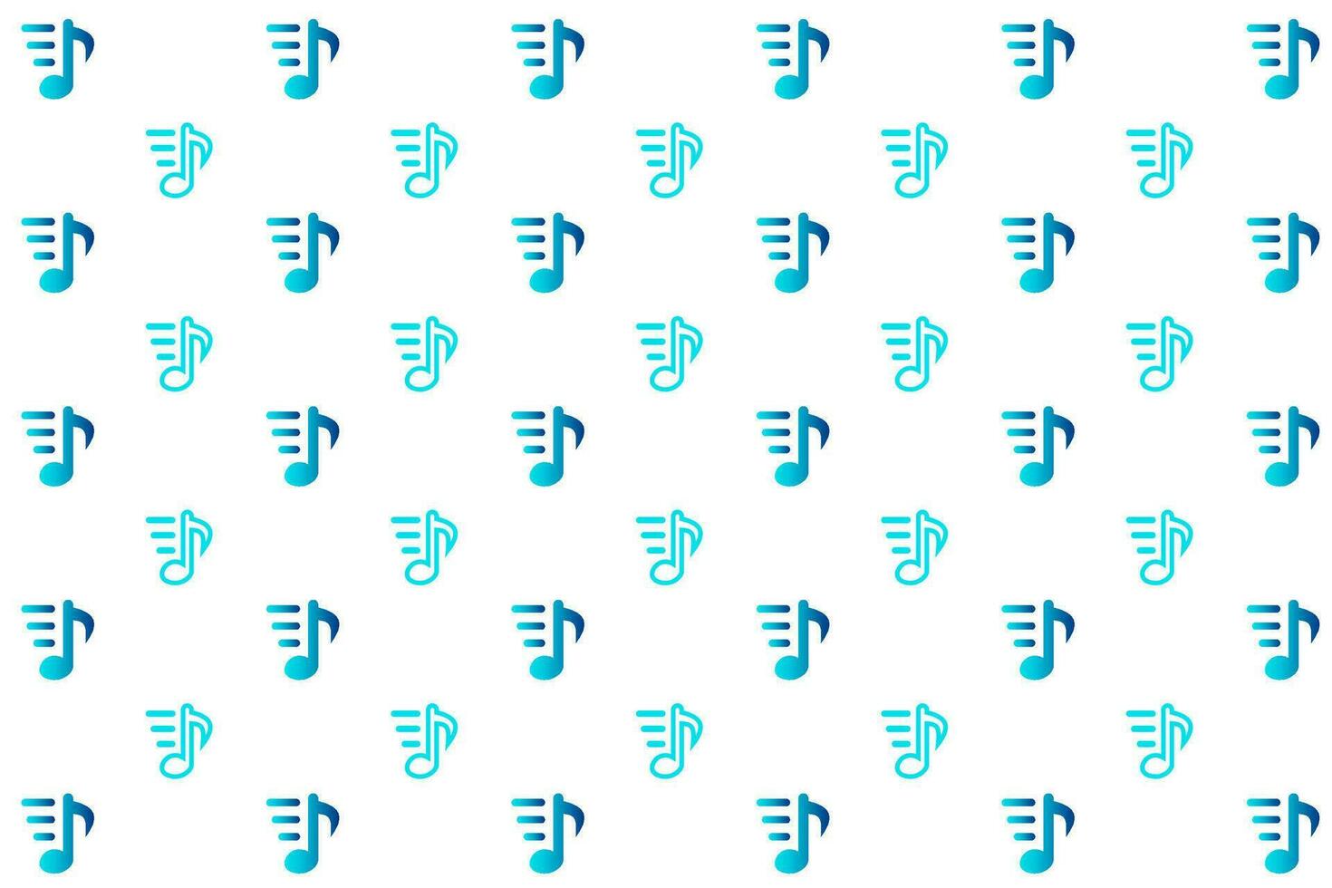 Abstract Song Pattern Background vector