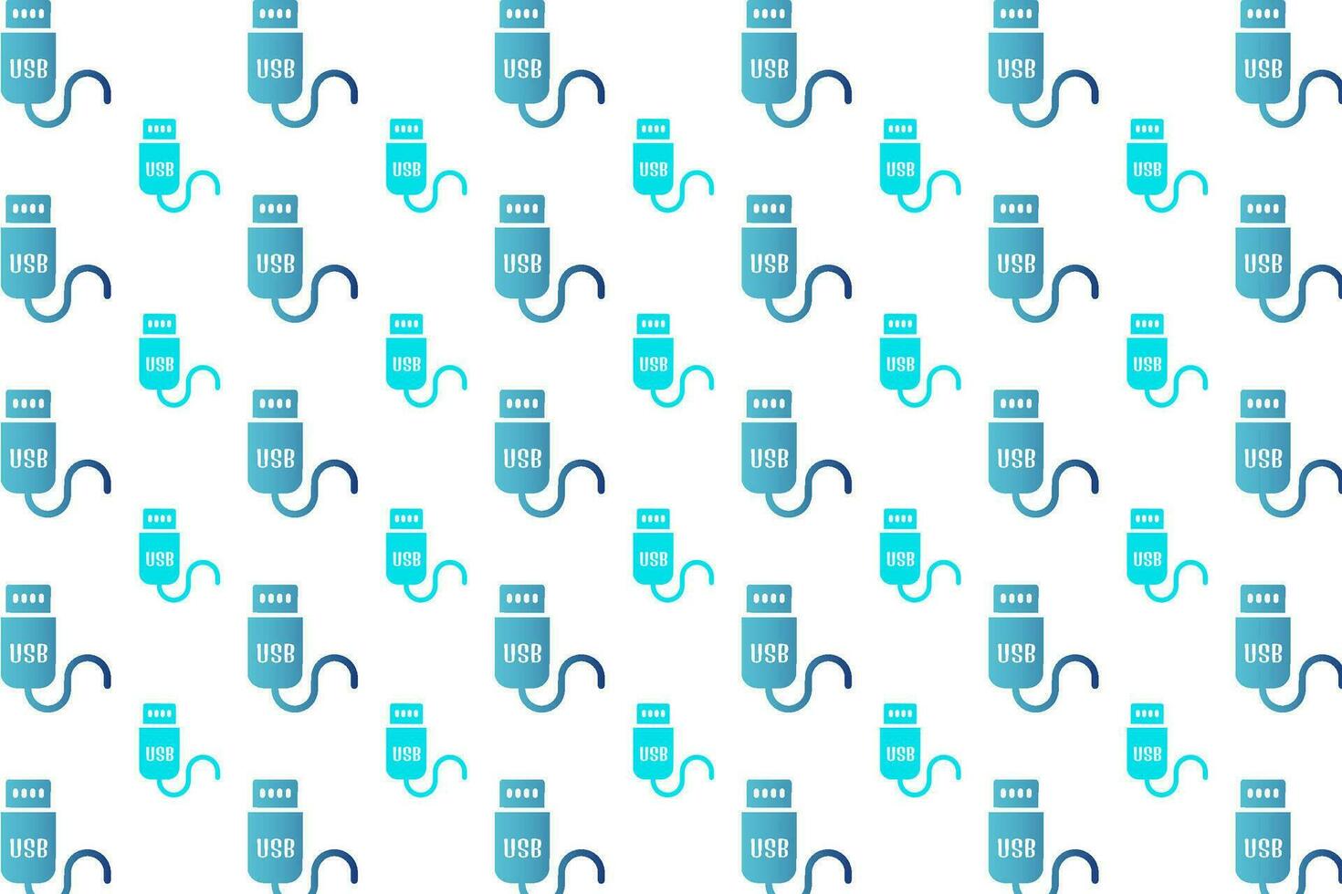 Abstract USB Flash Drive Pattern Background vector