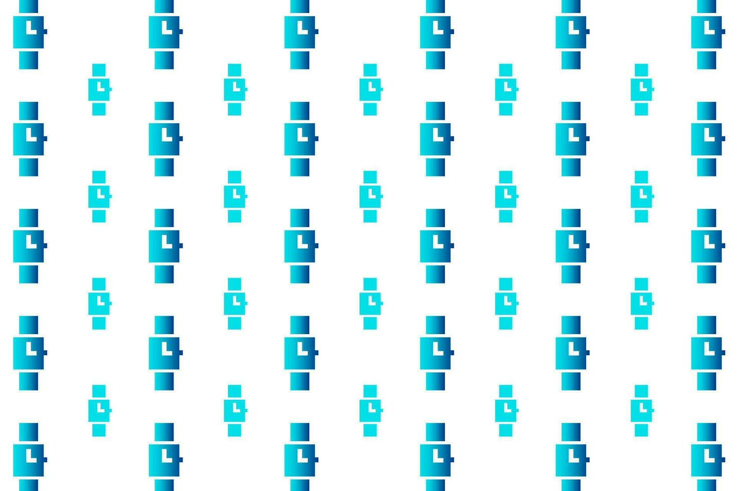 Abstract Watch Pattern Background vector