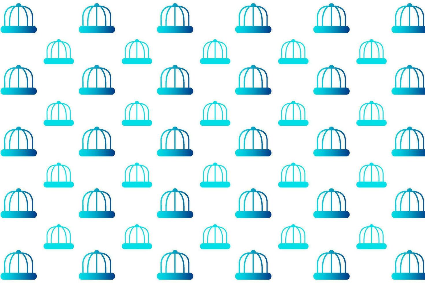 Abstract Winter Cap Pattern Background vector