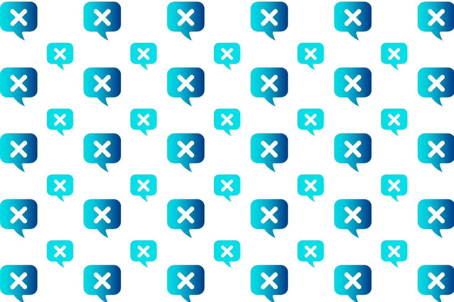 Abstract Wrong Answer Pattern Background vector