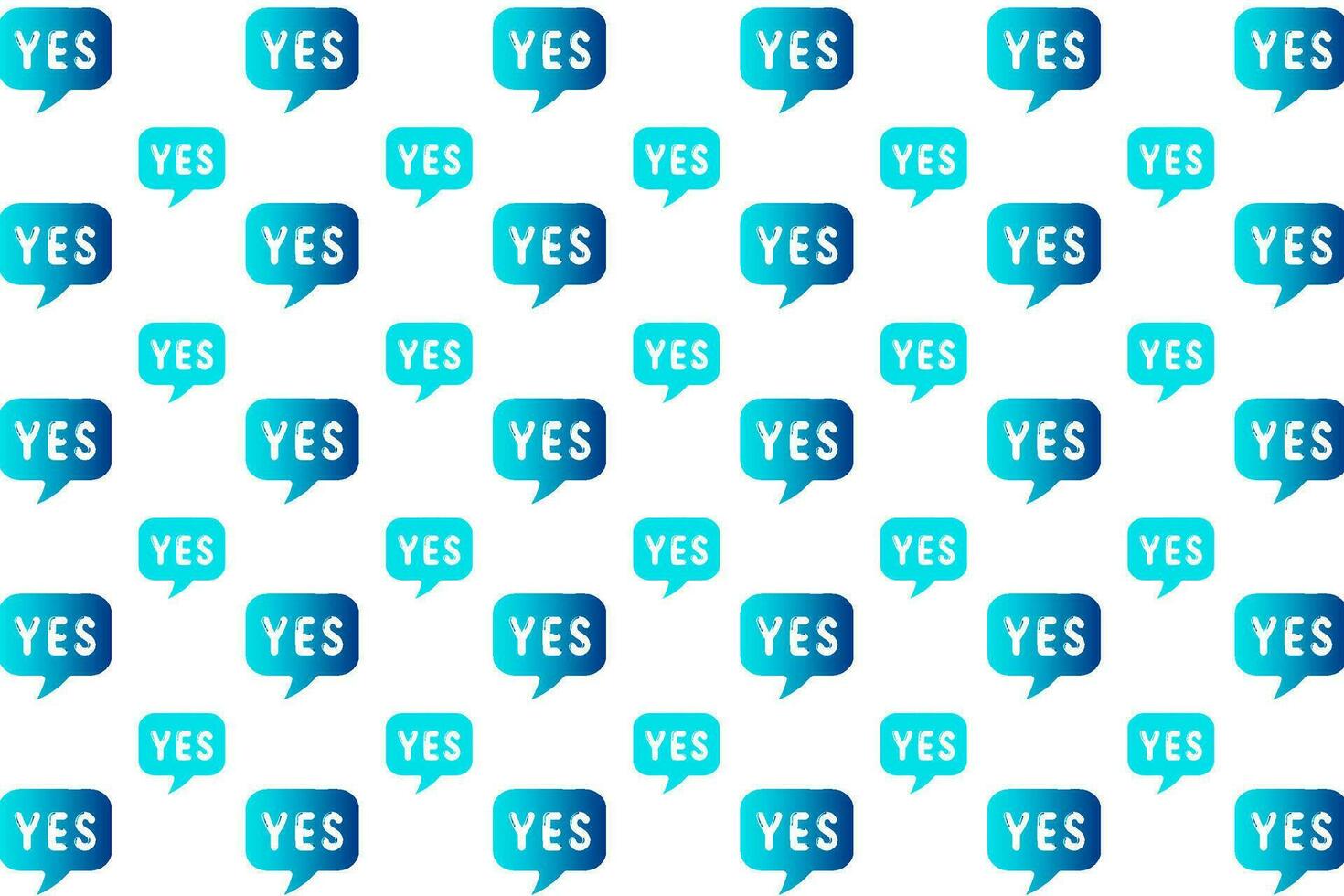 Abstract Yes Pattern Background vector