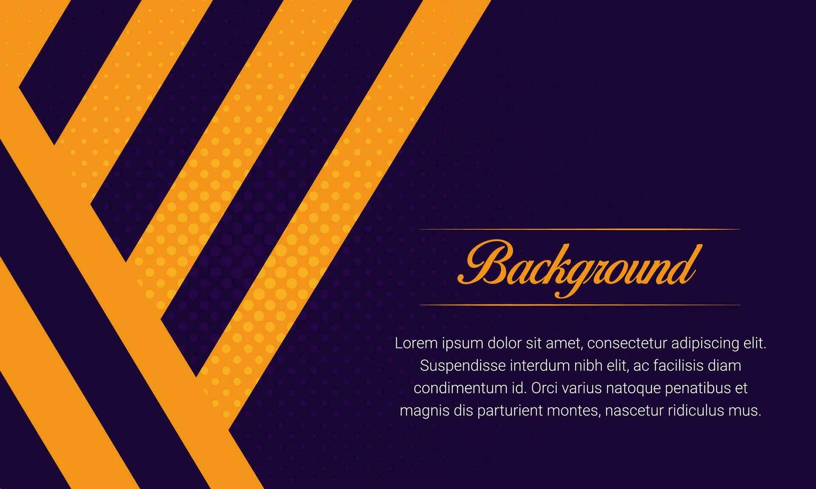 Modern Purple Yellow Lined Background vector