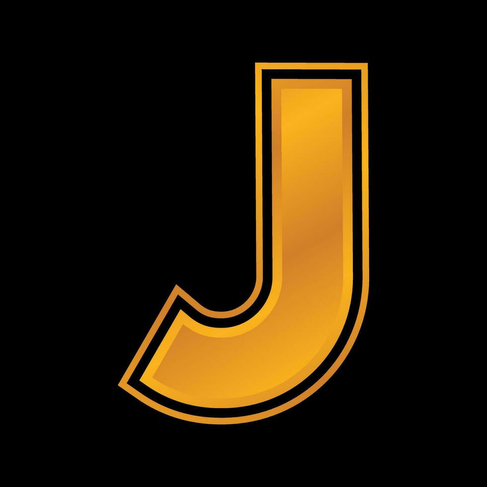 Vector alphabet letters A,B,C,D,E,F,G,H,I,J,K,L,M,N,O,P,Q,R,S,T,U,V,W,X ,Y,Z in elegant gold color