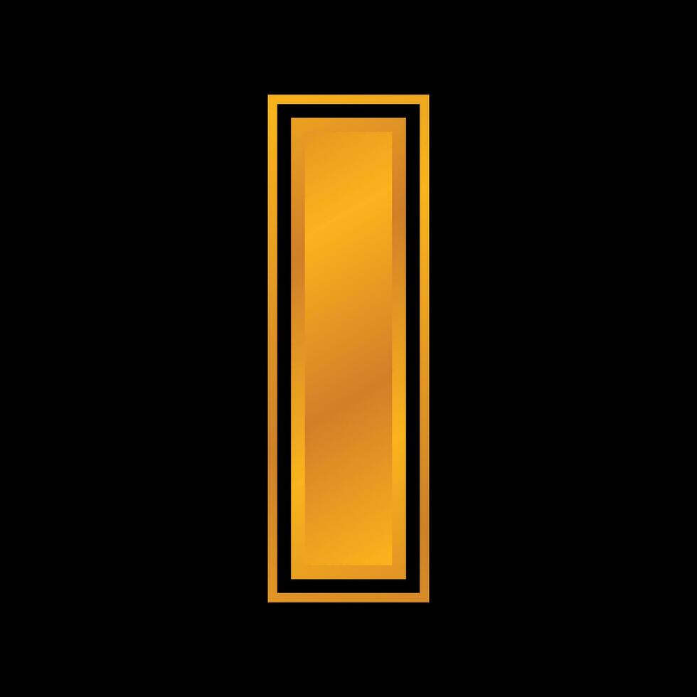 Vector alphabet letters A,B,C,D,E,F,G,H,I,J,K,L,M,N,O,P,Q,R,S,T,U,V,W,X ,Y,Z in elegant gold color