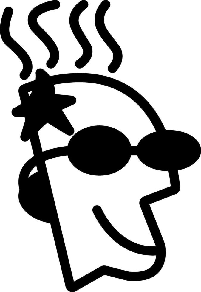 solid icon for website vector