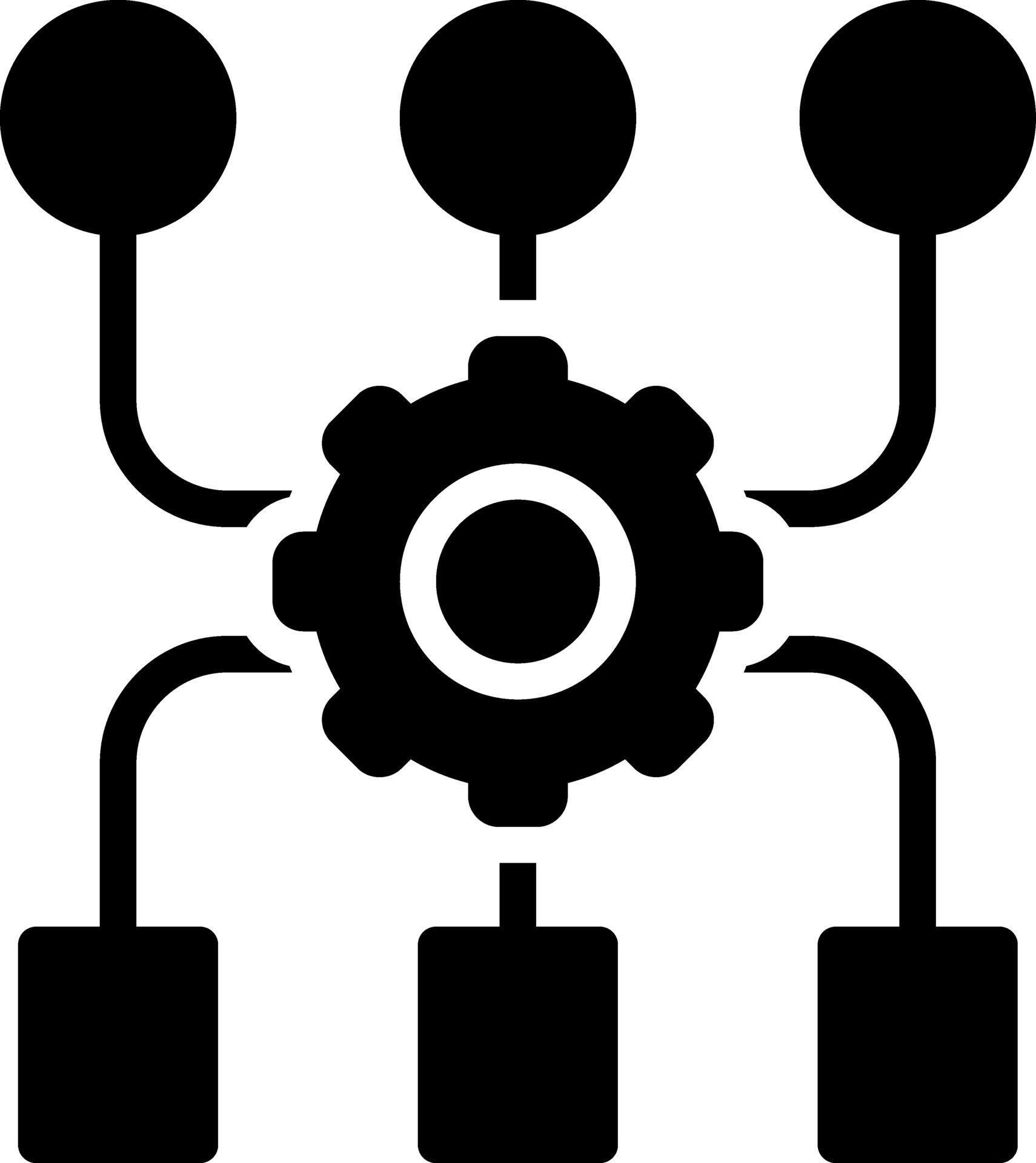 solid icon for program algorithm 25847743 Vector Art at Vecteezy