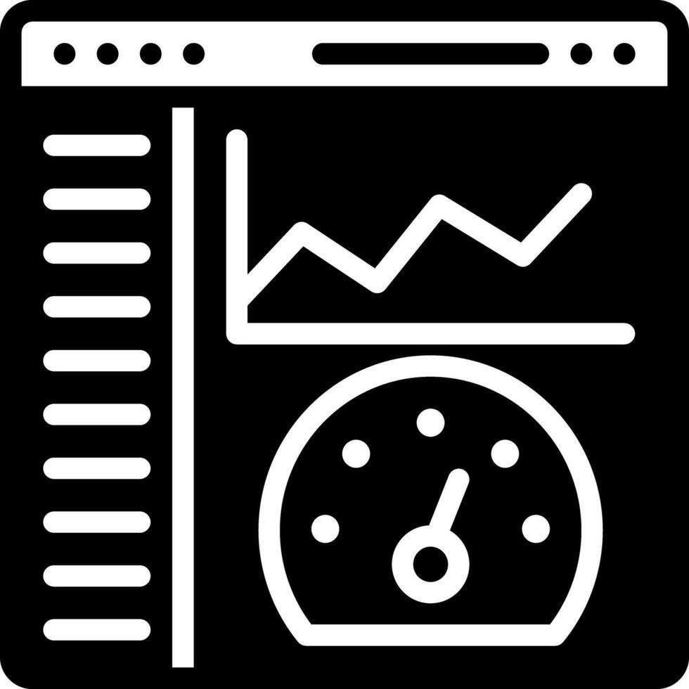 solid icon for admin panel vector