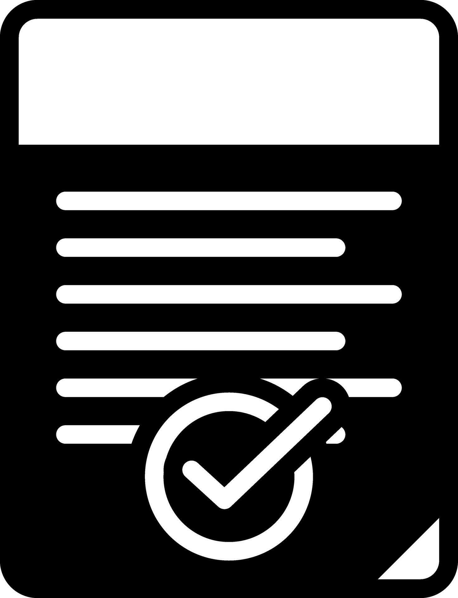 solid icon for test 25847849 Vector Art at Vecteezy