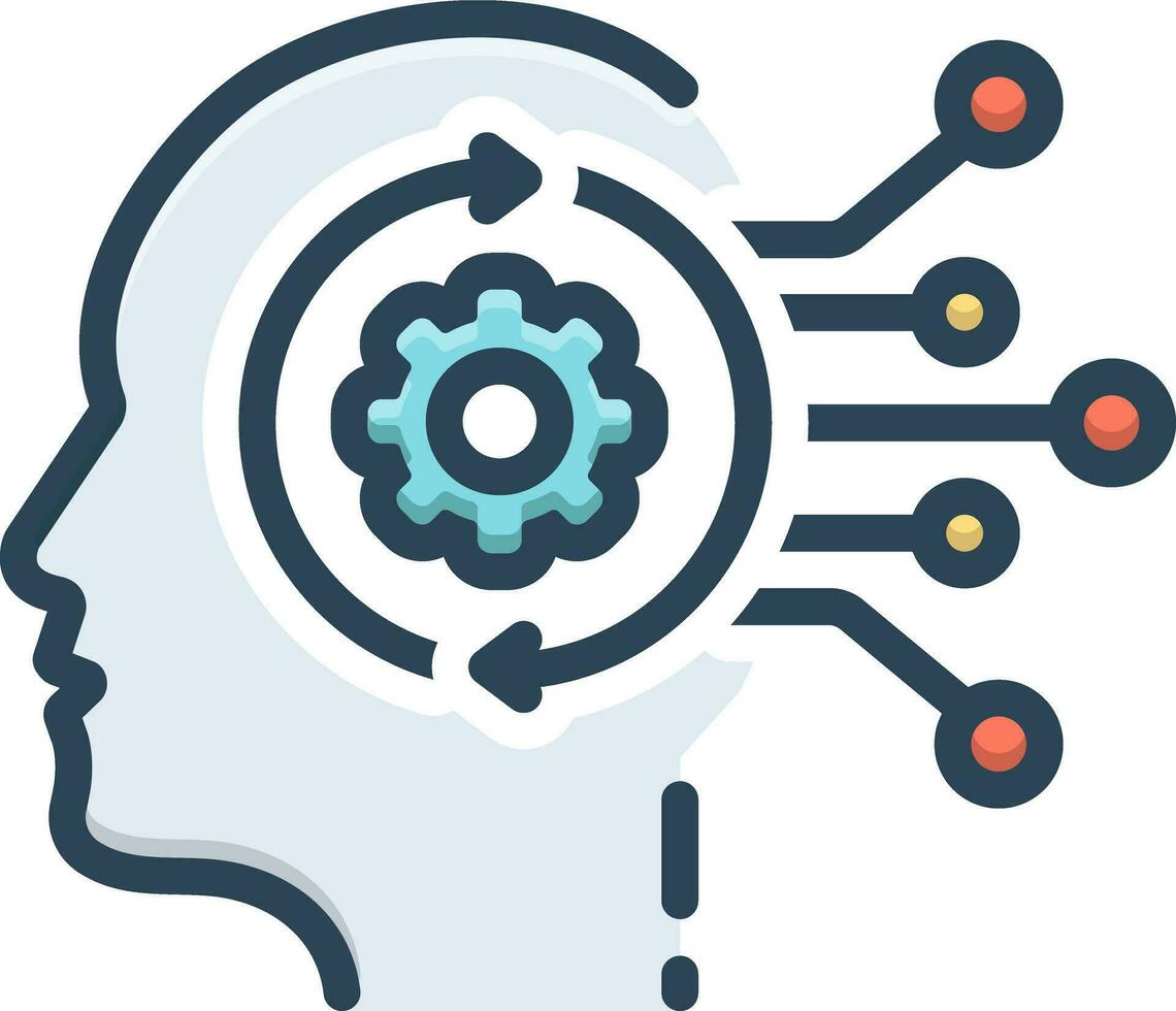 color icon for algorithms 25847878 Vector Art at Vecteezy