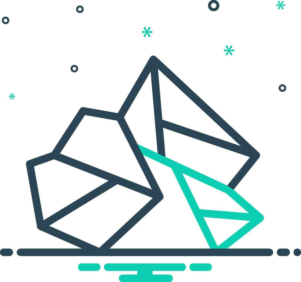 mix icon for pierre vector