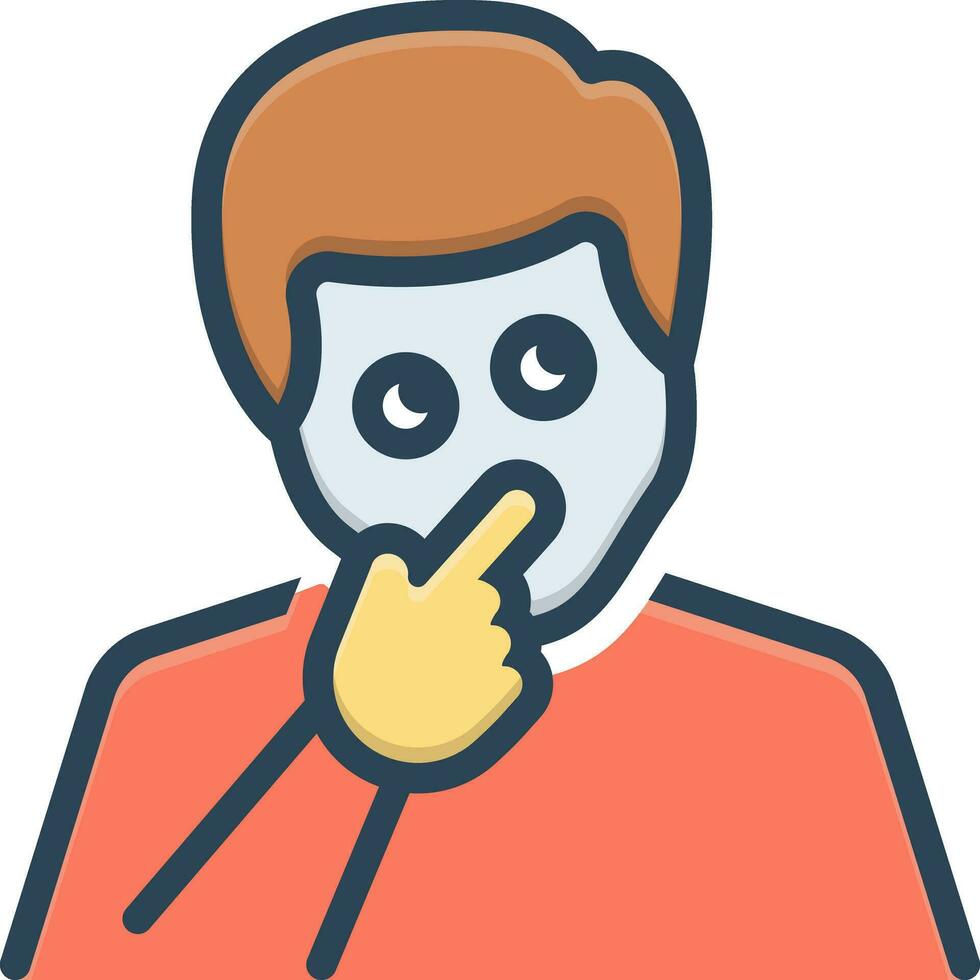 color icon for consider vector