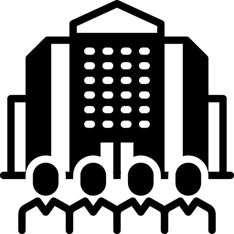 solid icon for ltd vector