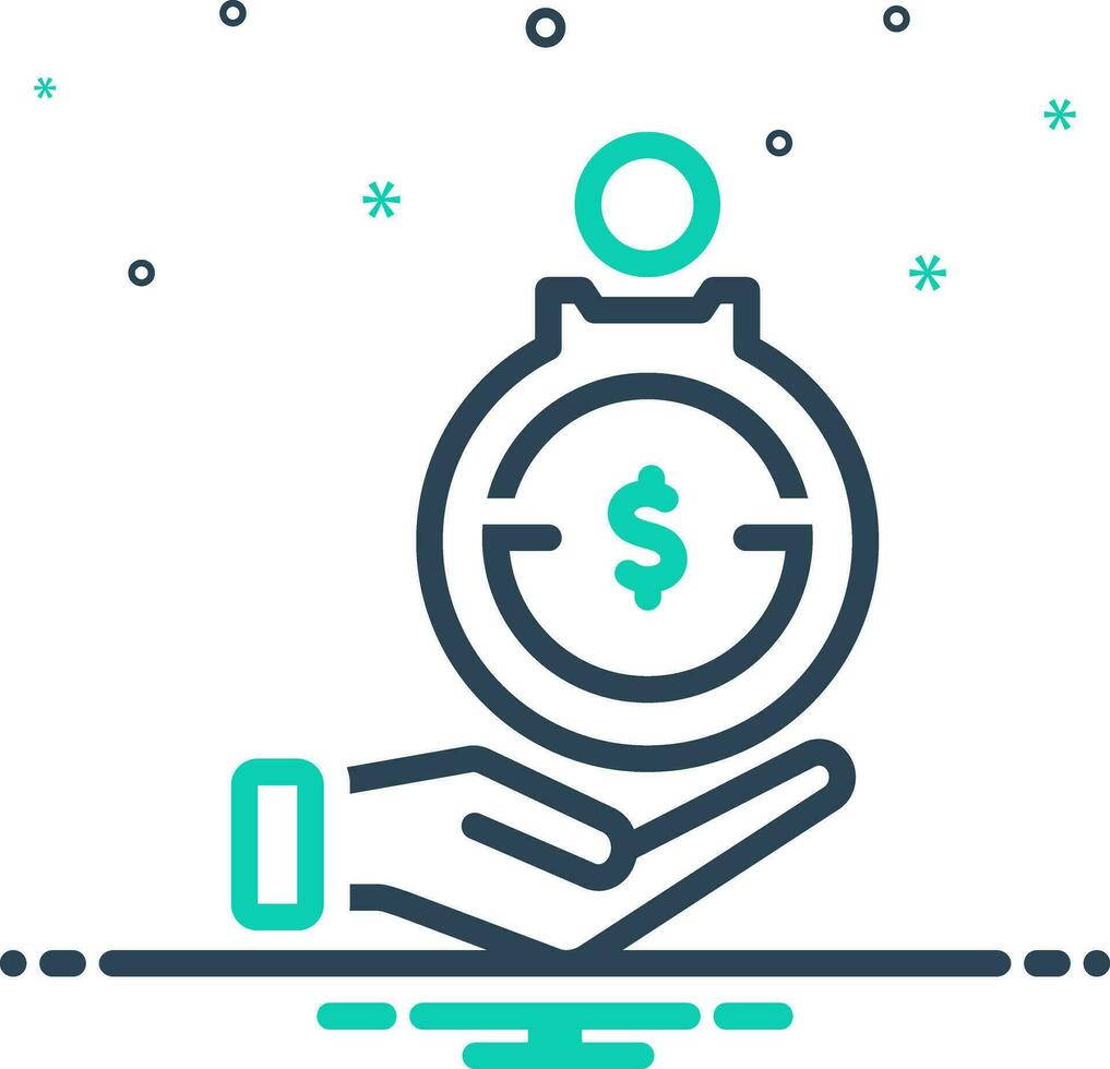 mix icon for contributing vector