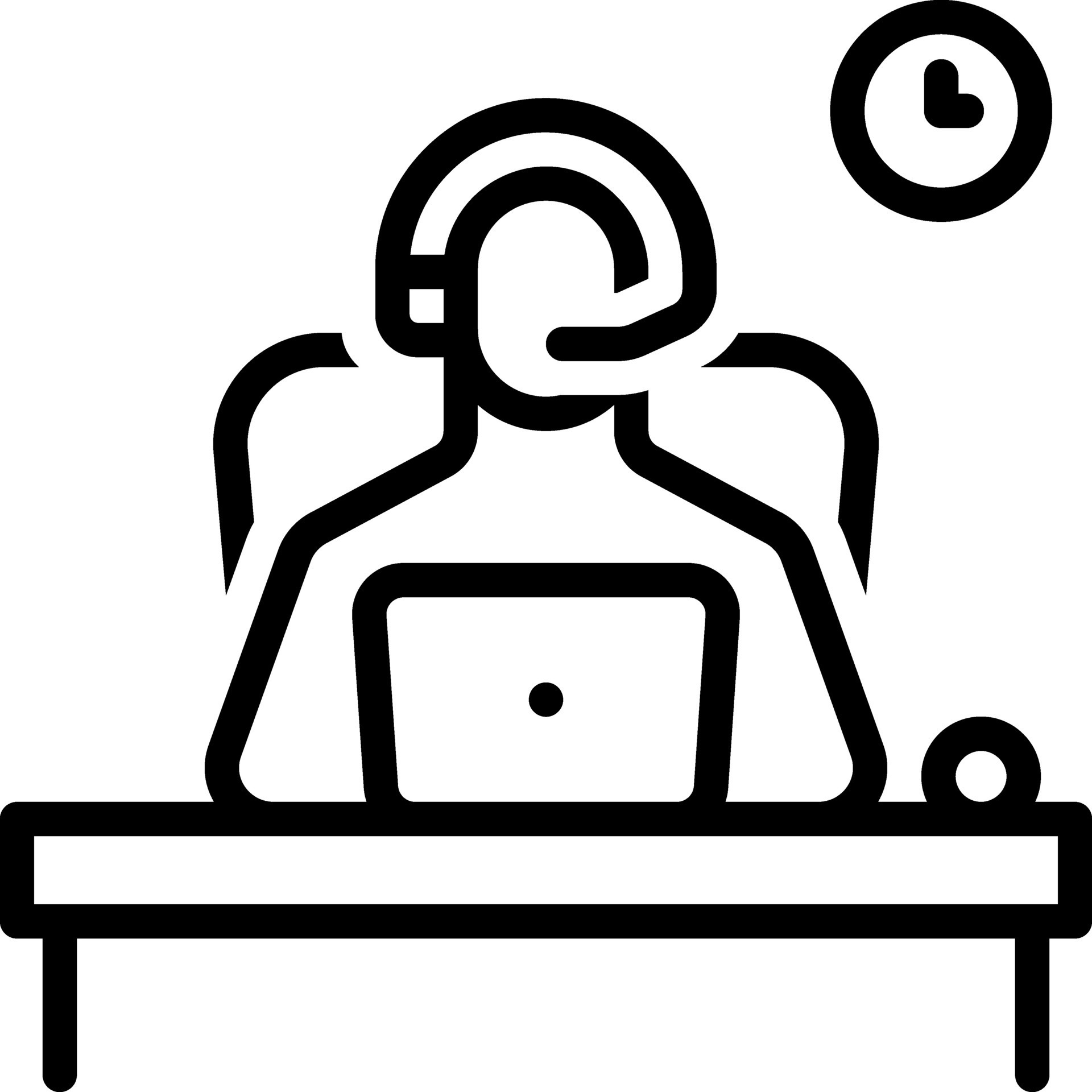 line icon for operator 25848269 Vector Art at Vecteezy