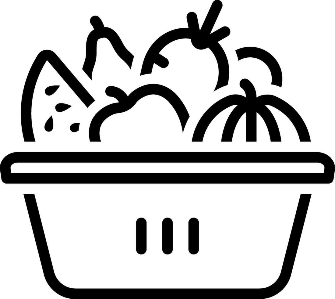 line icon for dietary vector