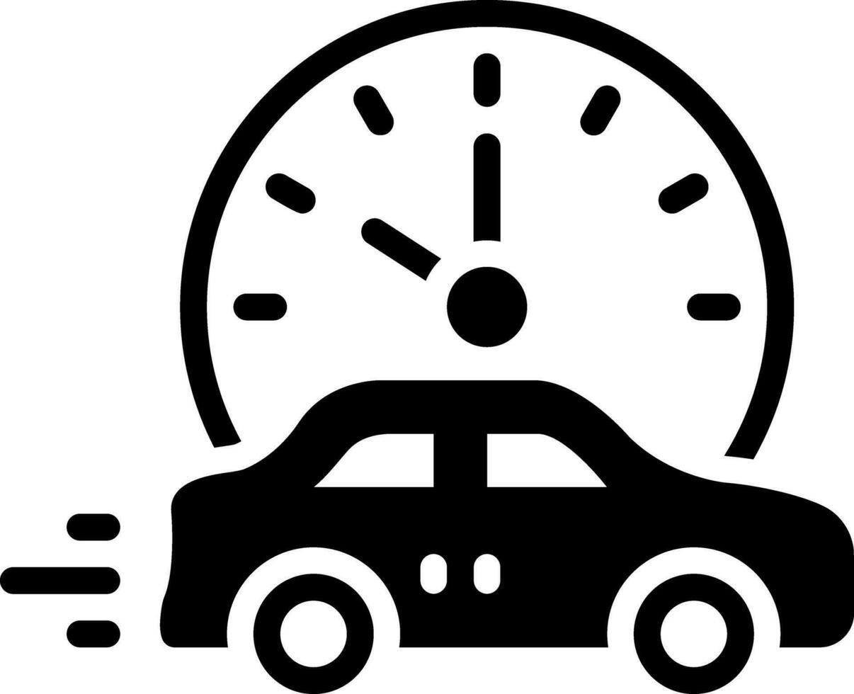 solid icon for late vector