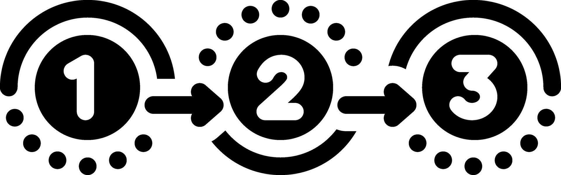 solid icon for process 25848404 Vector Art at Vecteezy