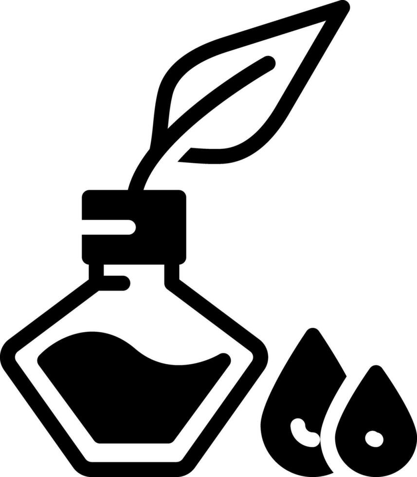 solid icon for ink vector
