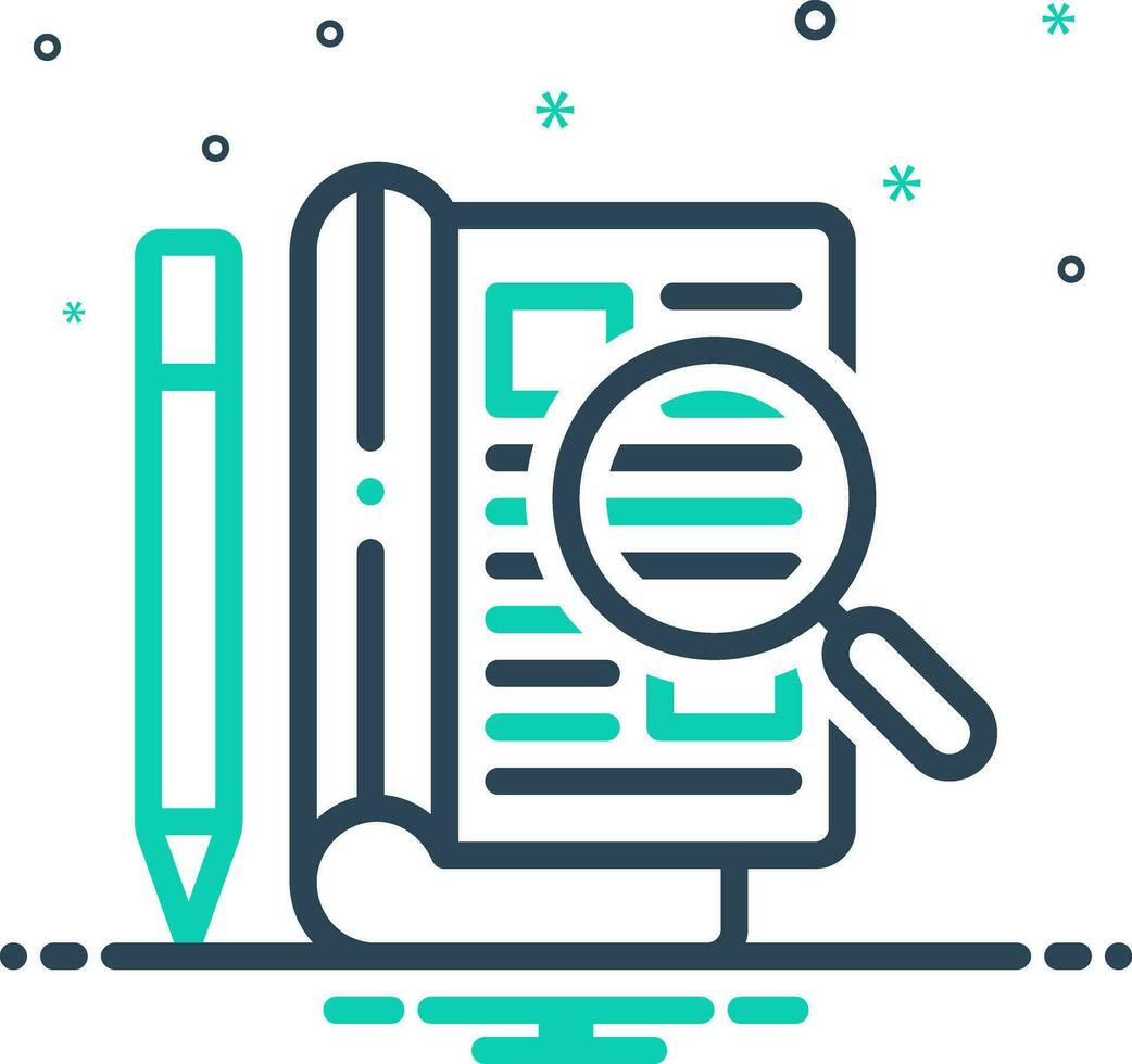 mix icon for define 25848517 Vector Art at Vecteezy