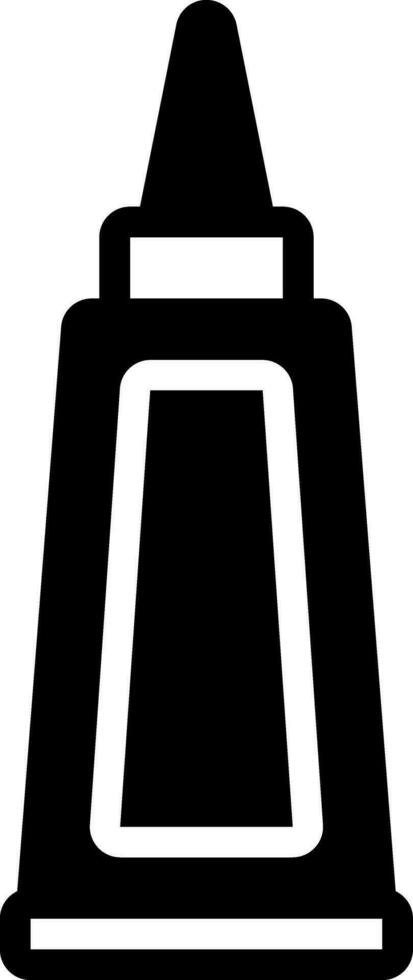 solid icon for glue vector