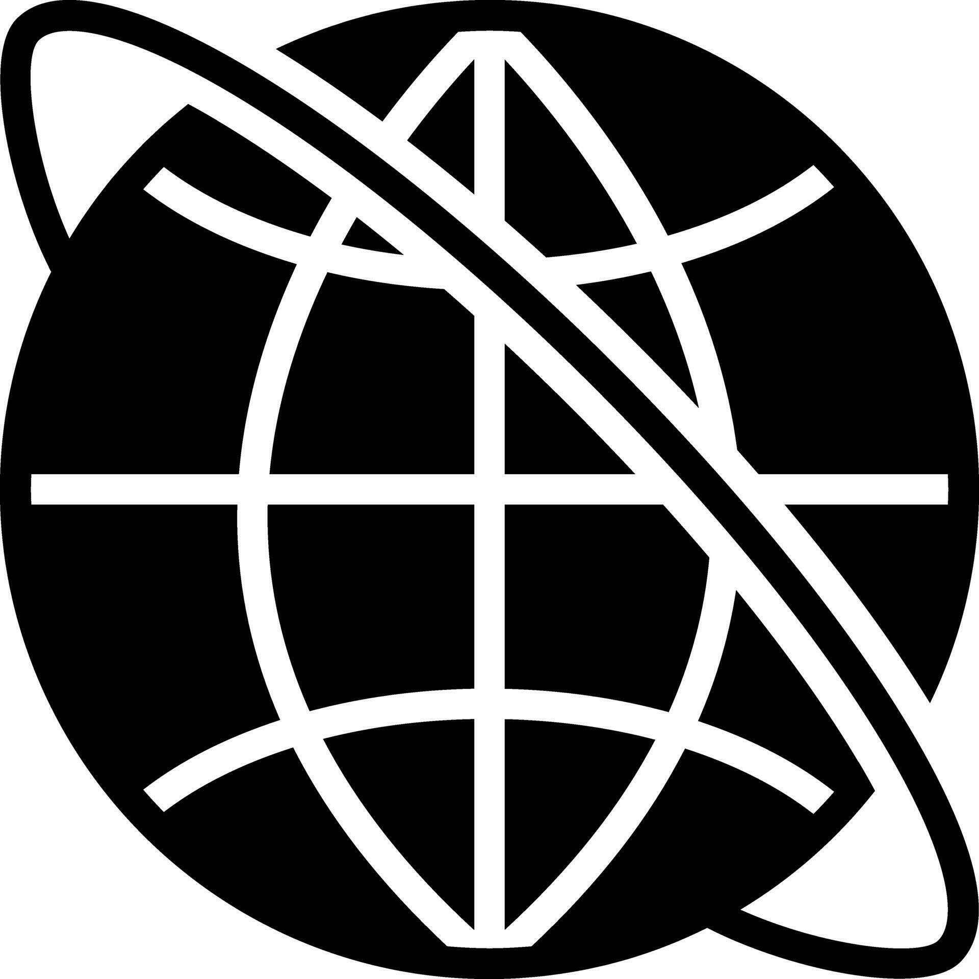 solid icon for internet 25849080 Vector Art at Vecteezy