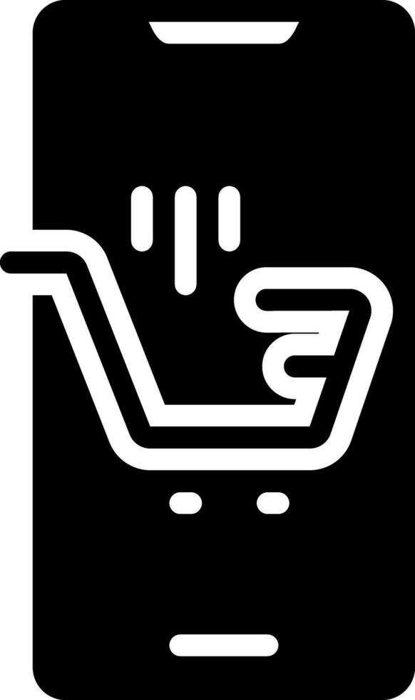 solid icon for ecommerce vector