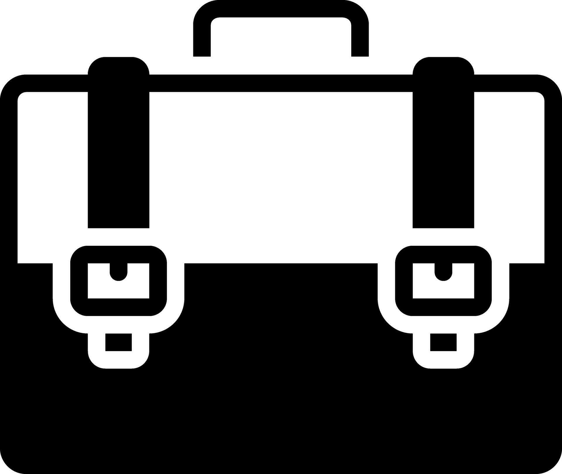 solid icon for briefcase 25849588 Vector Art at Vecteezy