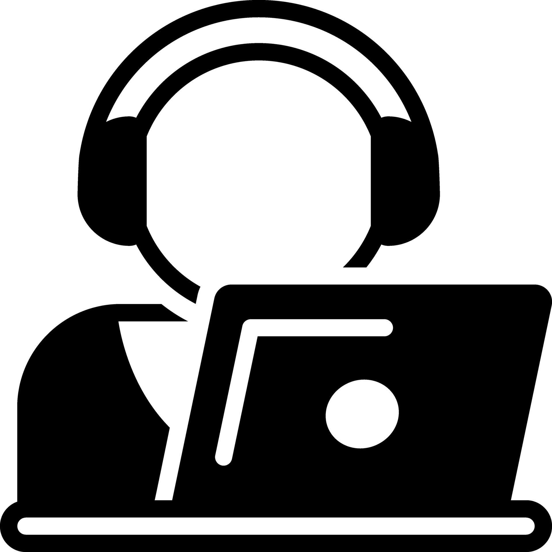 solid icon for operator 25849777 Vector Art at Vecteezy