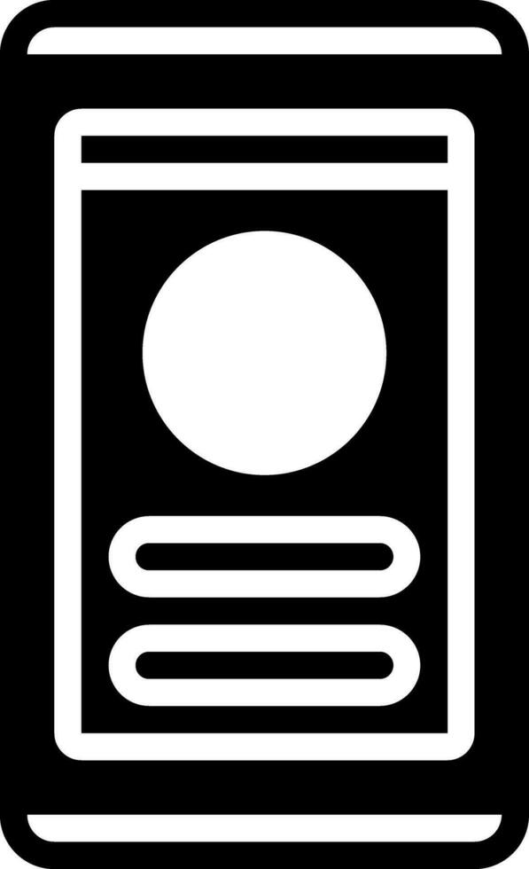 solid icon for user interface vector