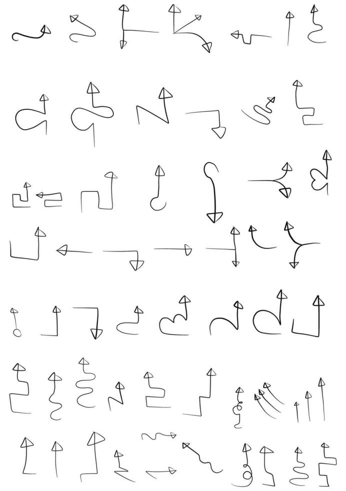 Set of vector hand drawning arrows.directions signs or symbols,arrow,firework,bow,tail, heart, set,line ,love,speech bubble,pointer,Vector hand drawning arrows and direction concept.