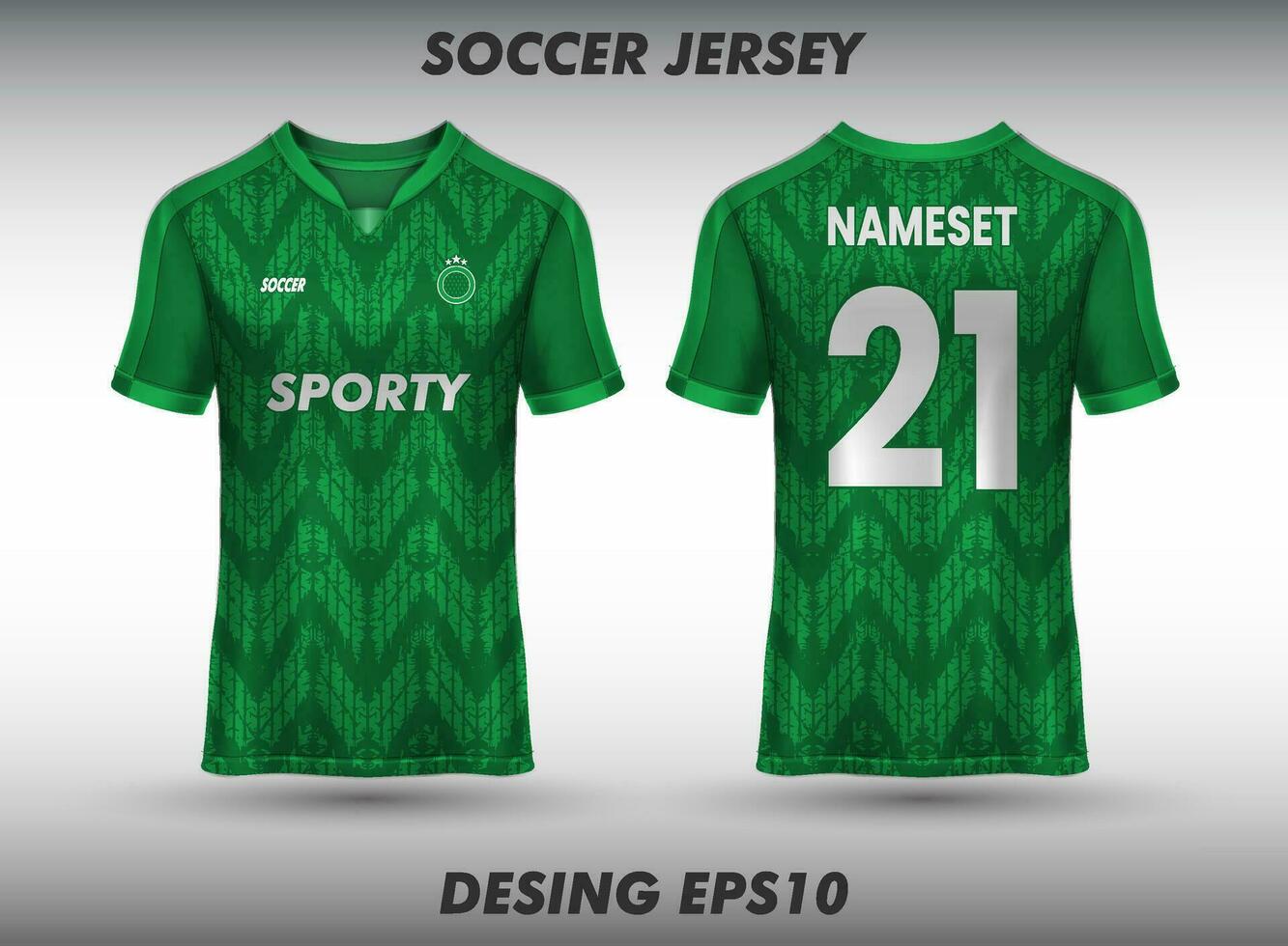 fútbol jersey diseño para sublimación deporte t camisa diseño vector