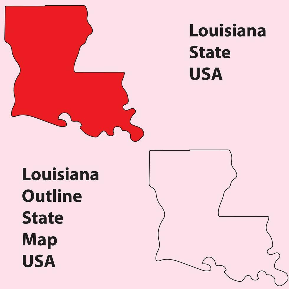 Map of Louisiana