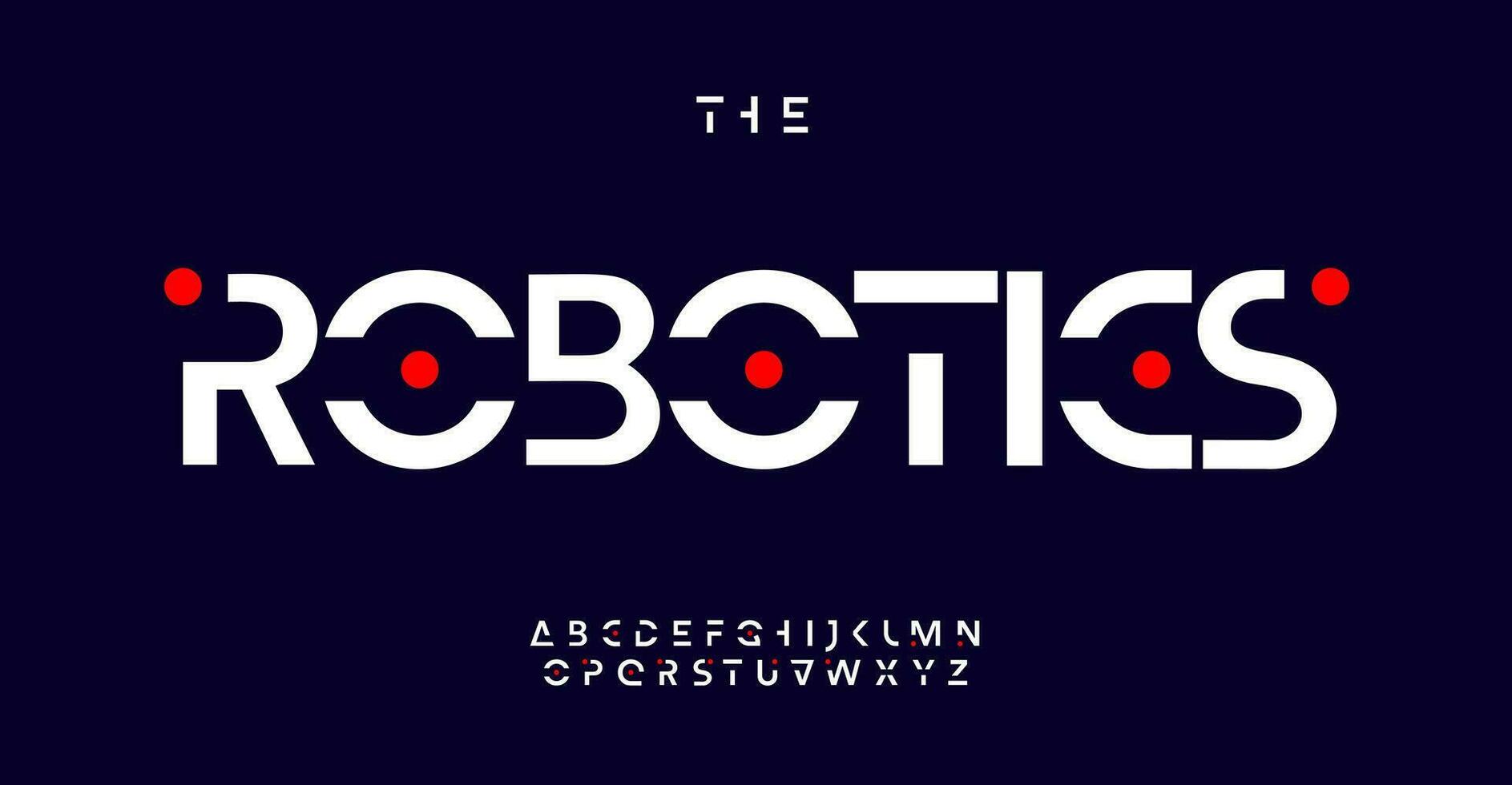 geométrico futurista alfabeto, robótico plantilla letras, resumen fuente para minimalista limpiar logo, raro innovador titular, mínimo sencillo tipográfico diseño. vector composición tipográfica