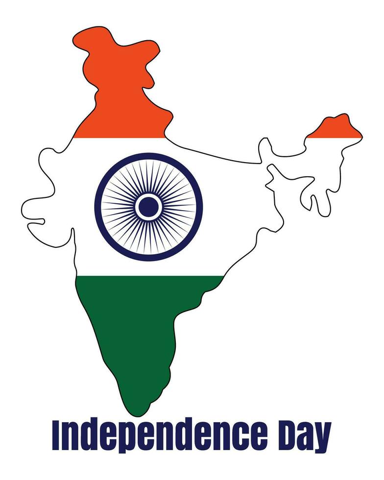 India independencia día, 15 agosto. vector tipográfico emblemas, logo o insignias usable para independencia día de India saludo tarjetas, 15 agosto camisetas, carteles y India independencia día pancartas