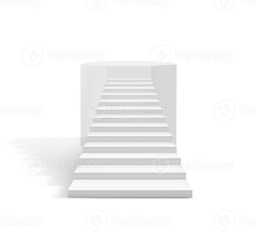 stairway to success. business concept photo