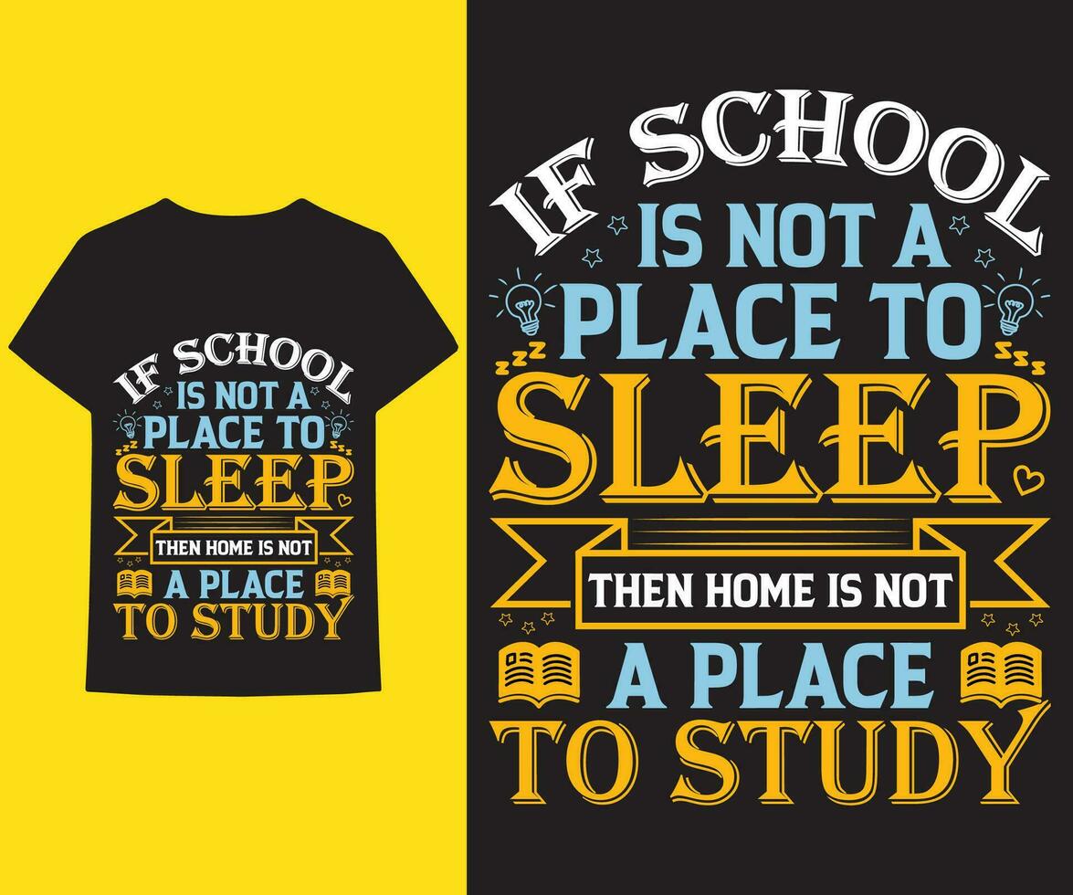 back to school t-shirt design vector art elements