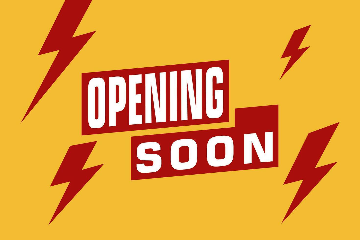 opening soon banner template design. Festive template can be used for invitation cards, flyers, posters. vector